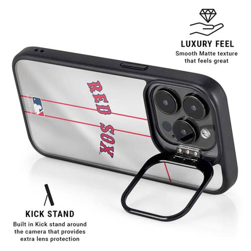 MLB Boston Red Sox Home Jersey iPhone 14 Pro Kickstand Case